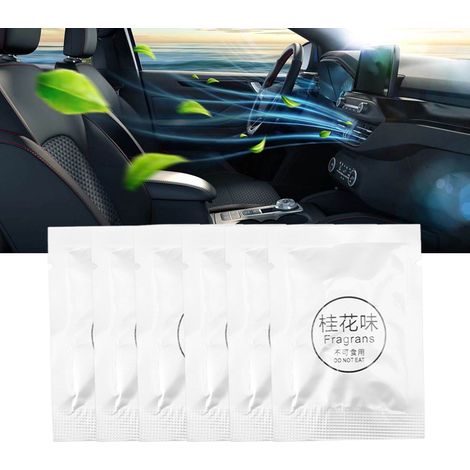 Packungen Auto-Lufterfrischertabletten, PE-Lufterfrischertabletten, Lufterfrischer-Wattestäbchen, Lufterfrischertabletten, Lufterfrischertabletten für Ventilatoren, Nachfülltabletten, 6 Packungen Osma (1/5)