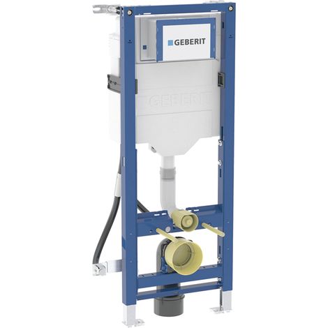 Geberit Duofix 1120mm WC Toilet Frame With 120mm Sigma Cistern for Disabled WC - Blue