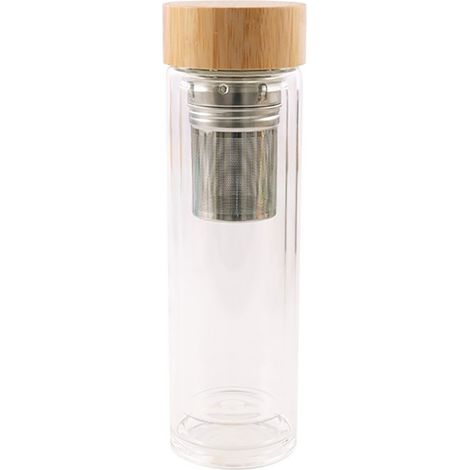 Bouteille Thé Infuseur Point Virgule Infuseur Intégré & Double Paroi - Point Virgule (1/3)