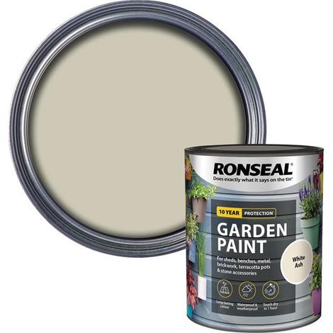 Garden Paint White Ash 750Ml