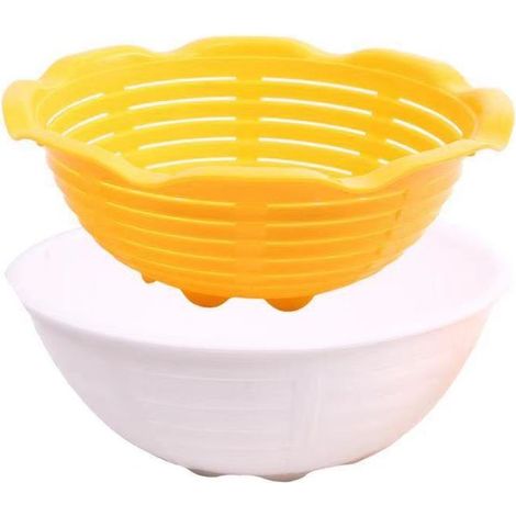 Ensemble de panier à laver de cuisine, passoire à fruits et légumes, bol en plastique pour le lavage des fruits et légumes - 1 pièce