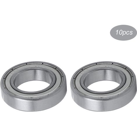 10 Pièces Roulements à Billes 6903Z pour Tour Accessoires Mécaniques Roulement à Gorge Profonde Acier Plat (1/5)