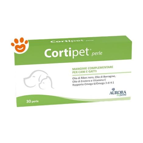 Aurora Biofarma Dog &amp Cat Cortipet  - Aurora Biofarma Dog &amp Cat Cortipet - Confezione Da 30 Perle