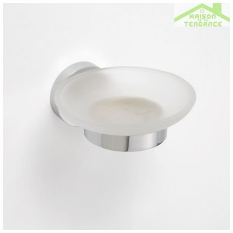 Sapho X-Round - Porte-savon, verre/chrome XR803 (1/5)