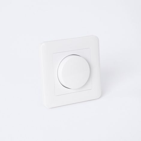 Regulador Interruptor LED TRIAC Conmutado Universal Blanco