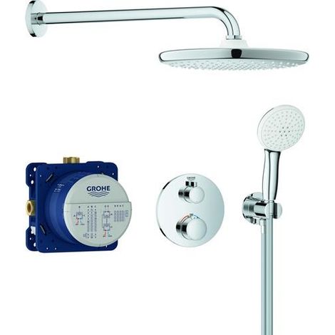 Grohe Grohtherm Set doccia con Tempesta 250 Cromo, 34872000