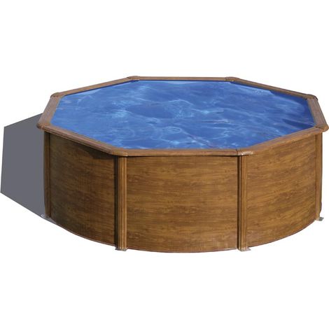 PISCINA ACERO REDONDA FILTRO CARTUCHO 3,8M3 (1/5)
