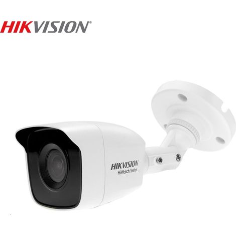 Telecamera Analogica Bullet 720P 1MP Ottica Fisssa 2.8mm IP66 OSD CMOS Sensor EXIR Smart IR TVI AHD CVI CVBS Carcassa Metallo HiWatch HWT-B110-M (1/8)