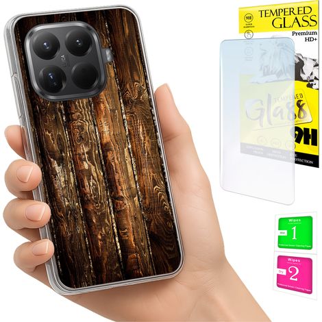 Schutzhülle für Xiaomi 15T Pro: Rückseite mit Fotoschutz + 9H-Glas (1/5)