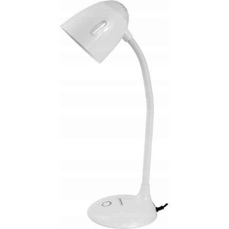 Northix ELECTRA Lampe de Bureau Blanc 12W E27 (1/3)