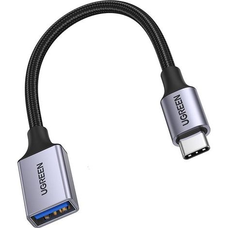 Adaptador UGREEN US378 USB-C/USB-A 3.0 OTG (Negro)