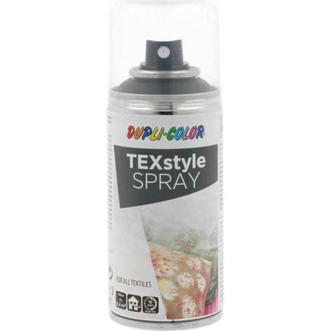 Bombe de peinture - Tissus - Textile - Noir - Dupli-Color - TEXstyle - 150ml