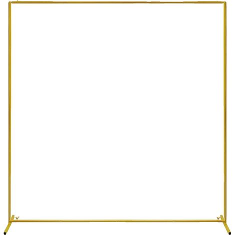 Arco de boda, diseño desmontable, estructura metálica estable, dorado, M (1/2)