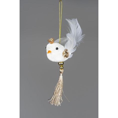 Robin White 7x13cm - 3Pcs Christmas Hanging Decorations (1/5)