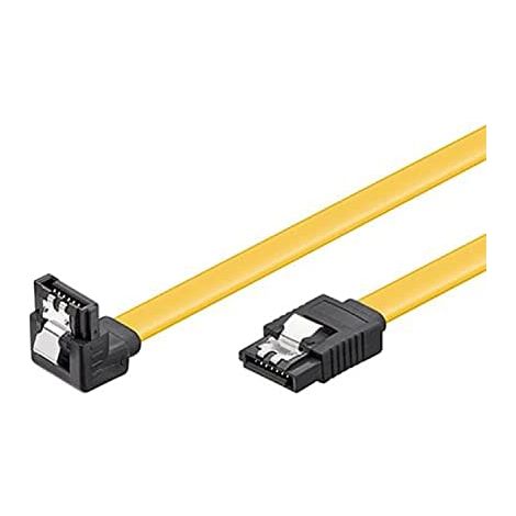 AVC TAKSATA050DR cable de SATA 0,5 m SATA 7-pin Negro, Amarillo (1/4)
