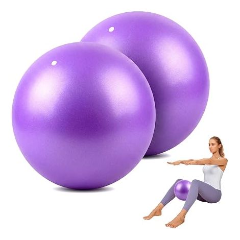 Pilates Ball 20-25 cm, Mini Yoga Gym Ball Non-Slip (1/5)
