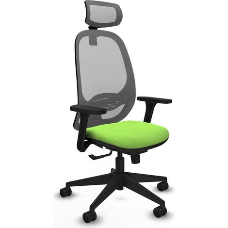 Chaise de bureau piqueras y crespo gris mousse haute densité (1/2)