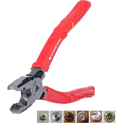 outils professionnels International Vmpvt-001–8 Pince (Vams Pro 20,3 cm Vis d'extraction S pour juge) (1/5)