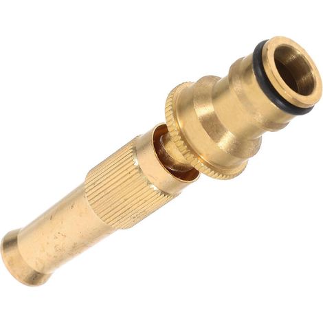 Golden Hose Nozzle Copper Sprayer Nozzle for Garden Watering 4Pcs (1/5)