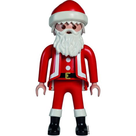 Playmobil Lechuza – Mega Figure Père Noël Noel – Figurine déco d'intérieur articulée, hauteur 60 cm, largeur 32 cm (1/4)