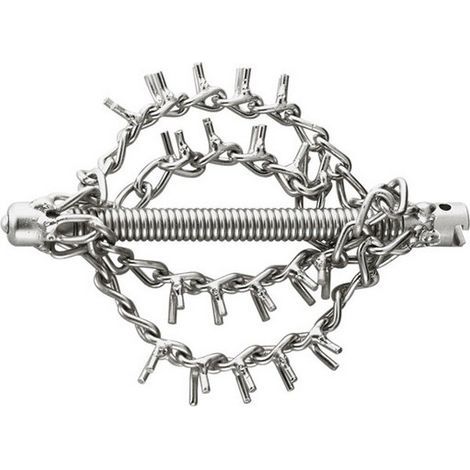 ROTHENBERGER Cabezal de cadena SP con 4K, sin anillo, 22K, D=60mm - 72299 (1/2)