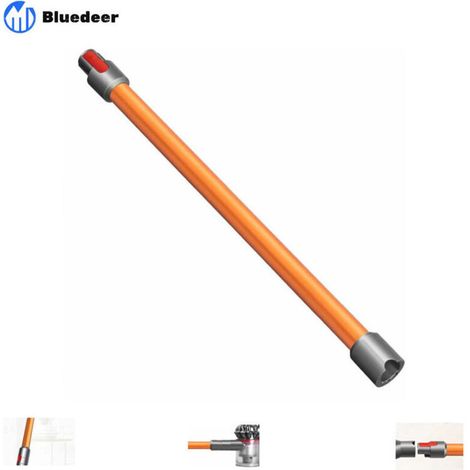 Tubo di prolunga di ricambio per aspirapolvere senza fili Dyson V11 V10 V7 V8, asta di prolunga in alluminio (arancione) -Crezuo