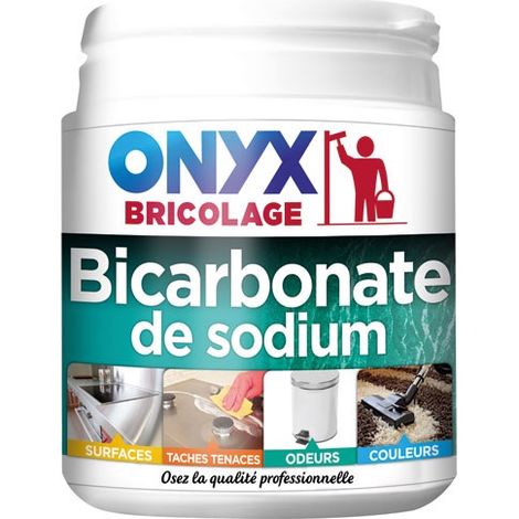 Bicarbonate de soude - ONYX - 500g - Hygiène cuisine - Détergence maison - Blanc (1/5)