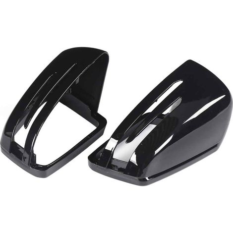 Paire de coques de rétroviseurs latéraux de rechange pour Mercedes-Benz Classe ABCE CLA GLA GLK (1/5)