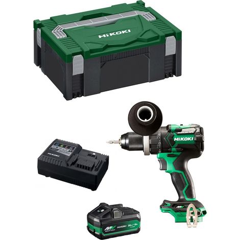Trapano Avvitatore HIKOKI DS36DCB1X (1 x 4,0Ah/8,0Ah + UC18YSL3 + Valigetta HSC II)