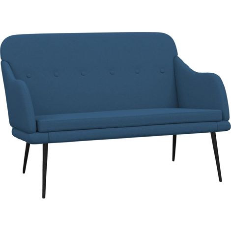 Panca/panca 110 x 76 x 80 cm tessuto blu 020010506