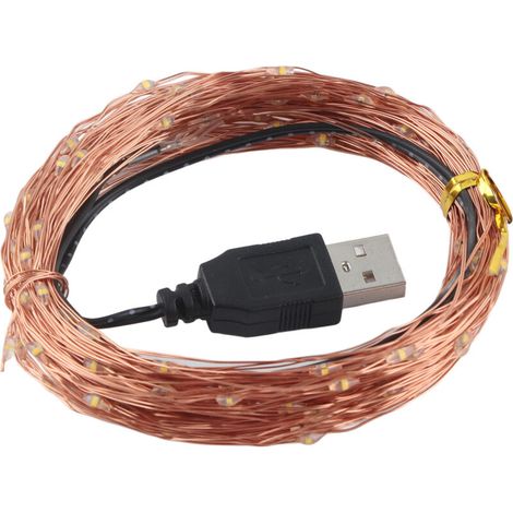 USB powered string lights, for holidays, parties, weddings, festivals, bedrooms, table decorations (1/5)