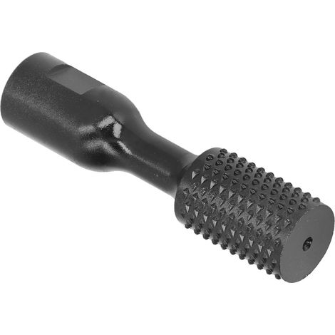 Rotationsfeile aus Hartmetall zum Schleifen und Polieren von Metall und Holz, 25-mm-Schleifscheibe mit geradem Schaft für Winkelschleifer (115–125 mm), feine Verzahnung (1/5)