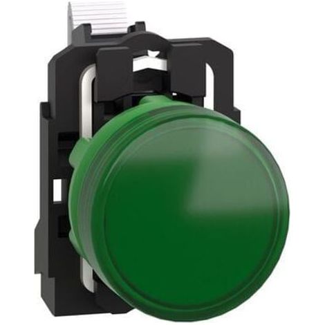 Spia luminosa LED Harmony XB5 Ø22 verde 24V Push In - XB5AVB35