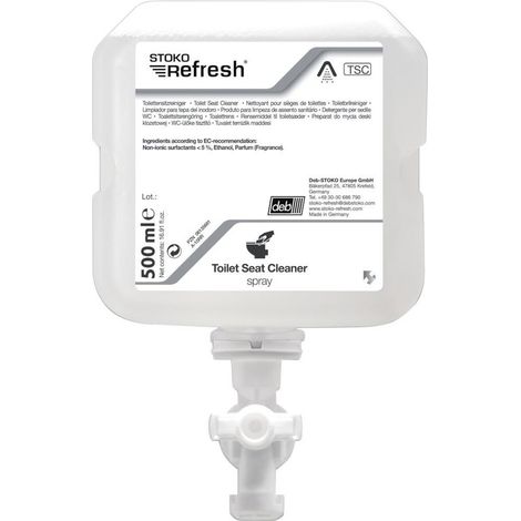 Nettoyant pour siège de toilette Refresh® Spray nettoyant pour siège de toilette (TSC) 500 ml cartouche (1/5)