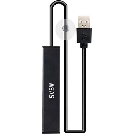 Tige chauffante USB pour petits aquariums - Thermostat de chauffage de température 5 W - Contrleur réglable (1/4)