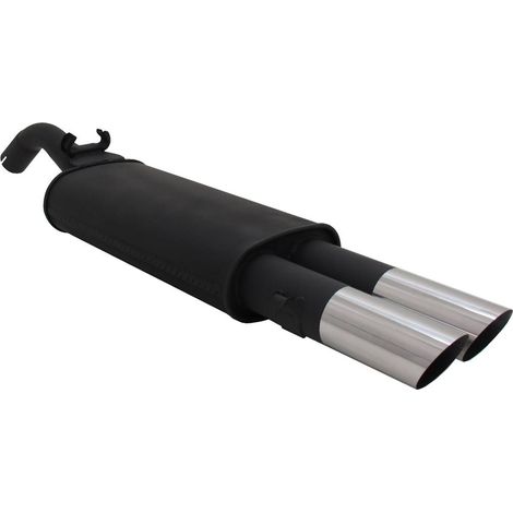 Silencieux Echappement VW Golf 2 83/92 - 2x76mm MS-13827792