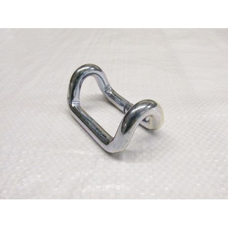 50MM Closed Chassis Rave Hook Zinc Plated (Ratchet Lashing Tie Down Yellow Passivated) (1/2)