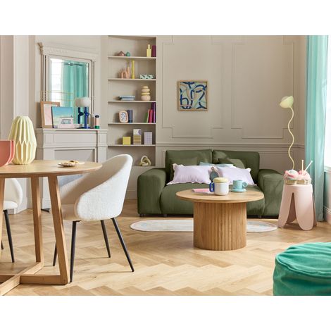 Garance - 2-sitzer einzelsofa - aus cordstoff - grün