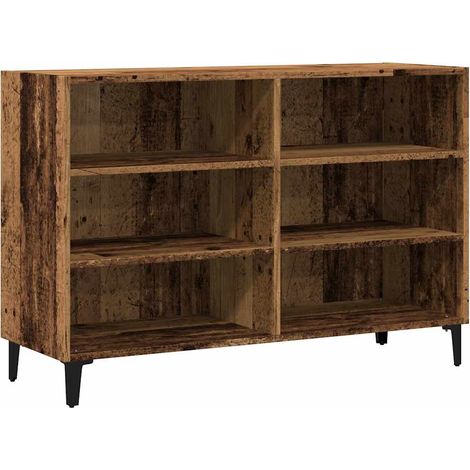 Maison Exclusive - Buffet vieux bois 103,5x35x70 cm bois d'ingénierie