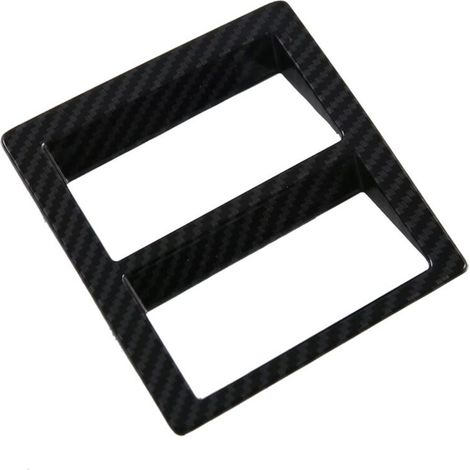 Accessori decorativi per la copertura dell'interruttore di regolazione dei fari dell'auto in fibra di carbonio ABS per Hilux Fortuner 2024 con guida a sinistra. (1/2)