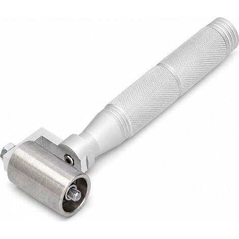 Roulette à joints à tête plate en acier inoxydable (40 mm) – Outil de marouflage pour joints de papier peint (bricolage et décoration) (1/5)