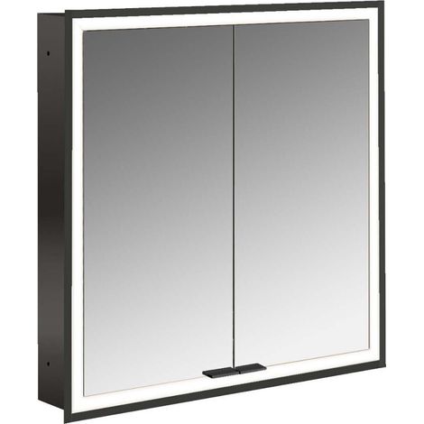 emco prime Armario con espejo iluminado, 600 mm, 2 puertas, (1/5)