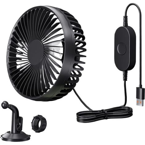Ventilateur USB Pour Voiture Soufflerie Silencieuse Et Puissante (1/5)