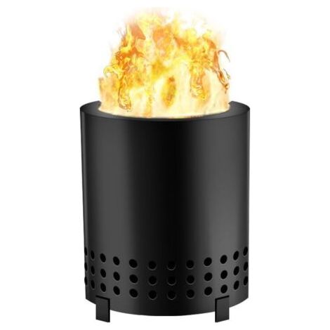 BUNTHAUS PA Poêle à bois portable en acier inoxydable – Mini réchaud léger pour randonnée, camping, barbecue – Utilise combustibles naturels (1/4)