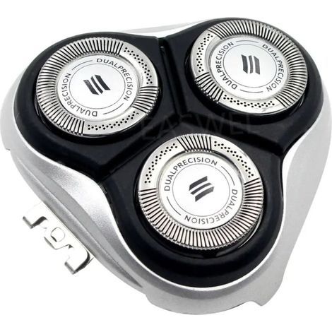 Têtes de rasage de rechange pour rasoirs Philips pour hommes PT860. PT720 et PT725. argent (1/2)