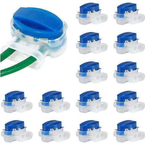Lot de 20 connecteurs de câbles étanches - Remplis de gel pour tondeuses/irrigation (1/5)
