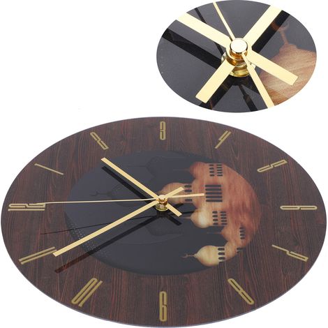 Stereoskopische Acryl-Wanduhr, dekorative Wanduhr für Schlafzimmer und Wohnzimmer (1/5)