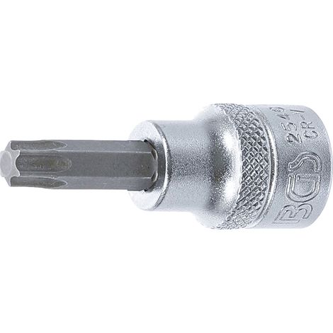 BGS Bit-Einsatz Antrieb Innenvierkant 10 mm (3/8") T-Profil (für Torx) T40 - 2546 (1/3)