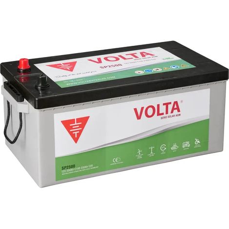 Batería Solar Volta SP2500I AGM 250Ah C100 12V (1/2)