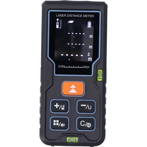Télémètre infrarouge électronique S40 Mini, mesure de distance 0,05-40m, pour décoration intérieure (1/5)
